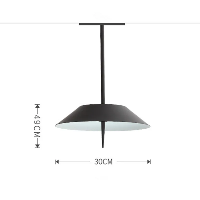 Креативная художественная светодиодная Подвесная лампа для спальни кабинета в