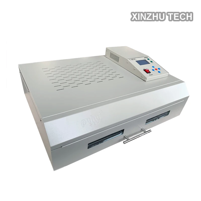 2021 Обновление версии PUHUI T-962C 220V 110V инфракрасный обогреватель паяльная станция