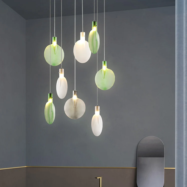 

Modern LED Pendant Lights Indoor Lighting Dining Room Lamp Black Minimalist Pendant Lamps Home Decoration Lighting E27