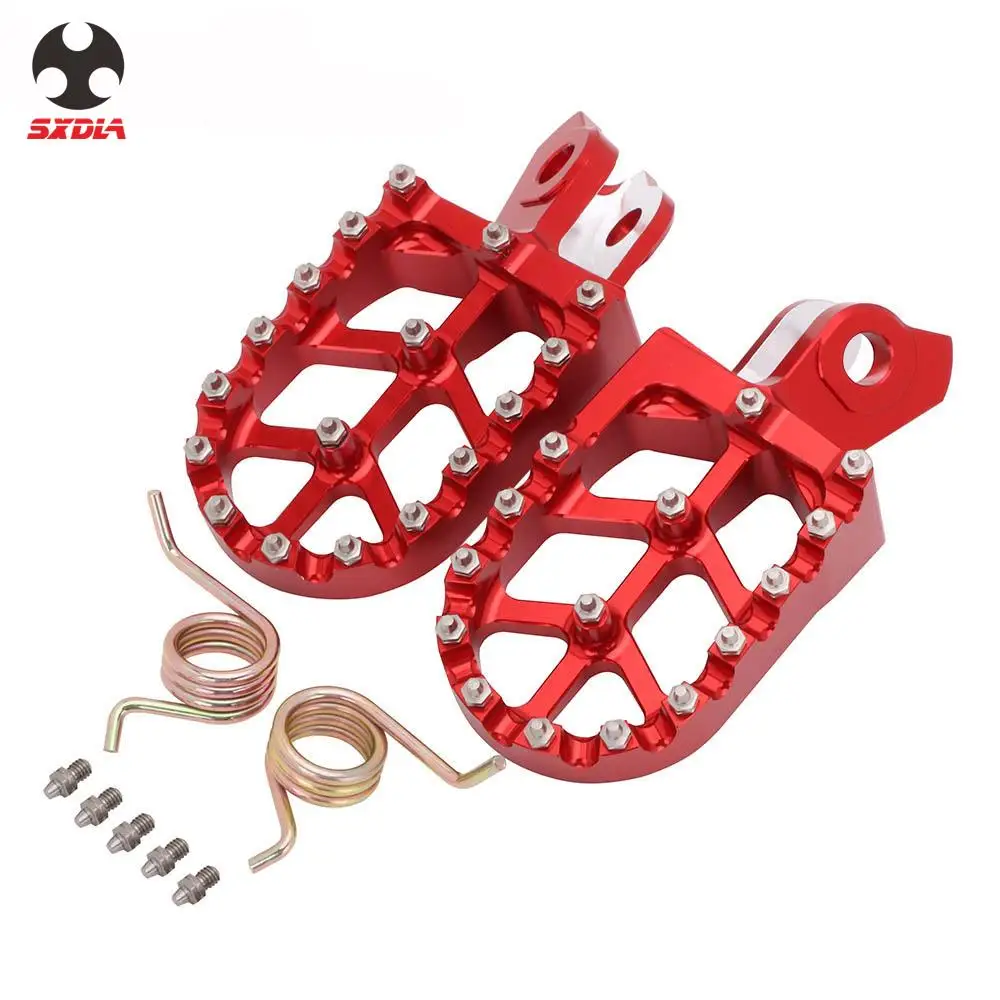 Footpeg Footrests подножки для Suzuki RMZ250 10-18 RMZ450 08-18 RMX450Z 10-17 RMZ 250 450 RMX 450Z велосипед грязи |