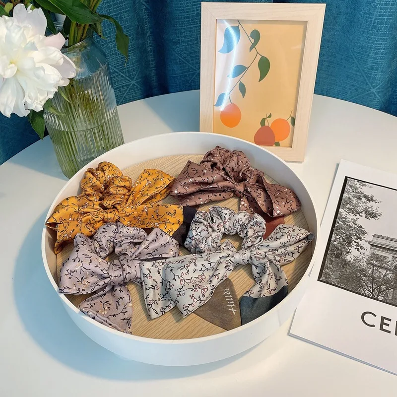 2021 корейские стильные женские аксессуары для волос милые элегантные эластичные