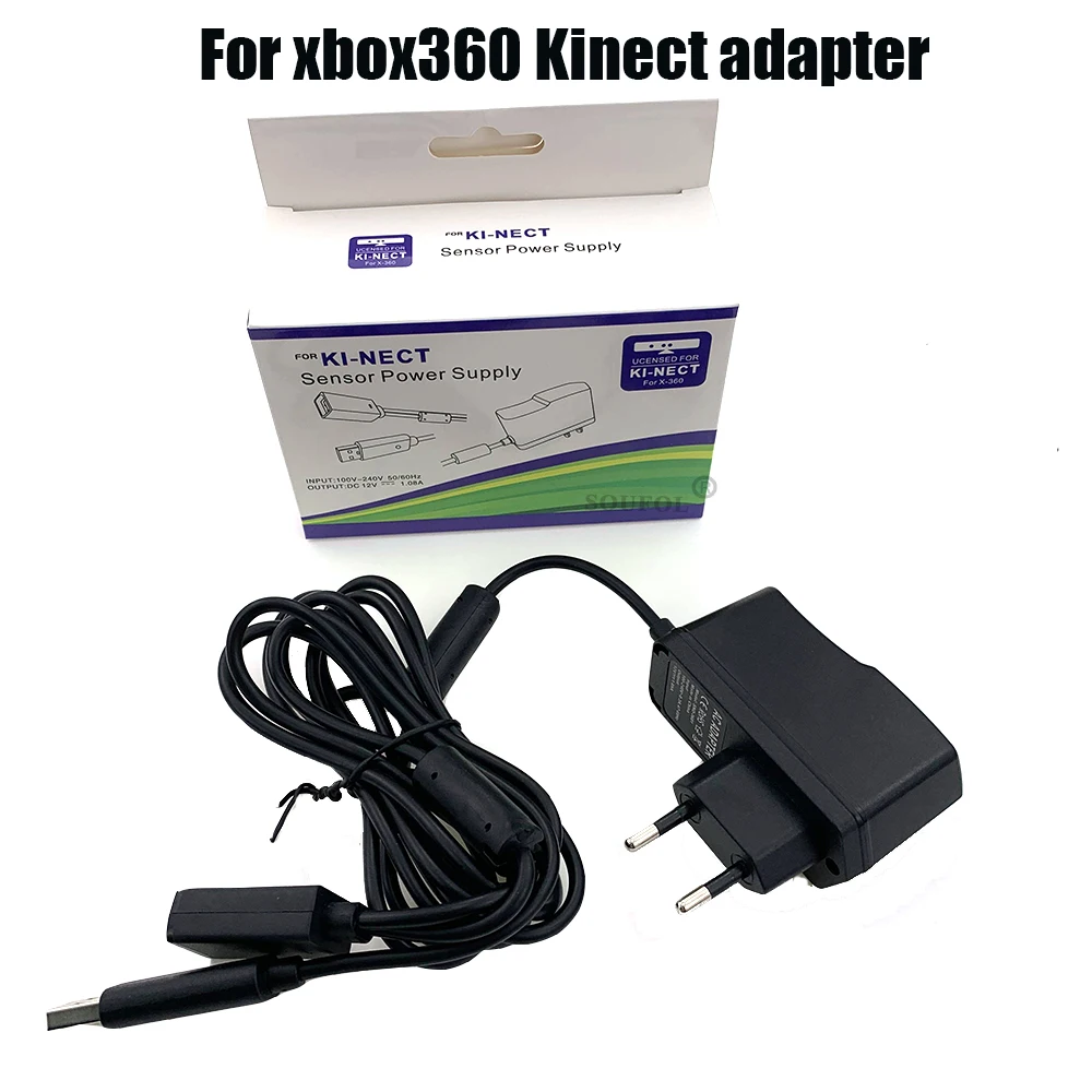 Прямая поставка новый блок питания переменного тока EU/US для Xbox 360 XBOX Kinect Sensor -