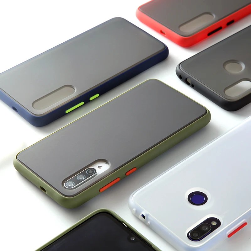 Противоударный защитный чехол для Samsung Galaxy A50 A51 M30S A30S A10 A20E A20 A30 A20S A40 A70 A70S матовый