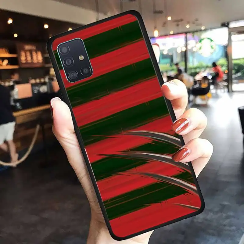 

Movie Horror Icon pattern Phone Case For Samsung A50 A51 A71 A12 A72 A52 A32 A02 A20E A31 A40 A70 A80 smart Fundas coque