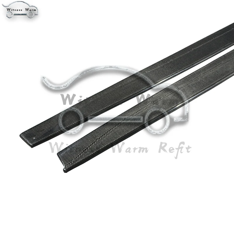 Автомобильная боковая юбка из углеродного волокна для M4 M3 фартук BMW F80 F82 Sedan Coupe 2015