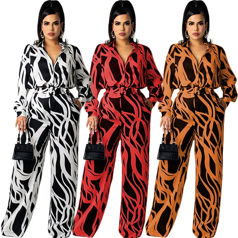 

Women Jumpsuit Sexy Ladies Button Up Jumpsuits Party Long Pants Long Sleeve Jumpsuit Skinny Wide Leg Pants One Piece Outfits