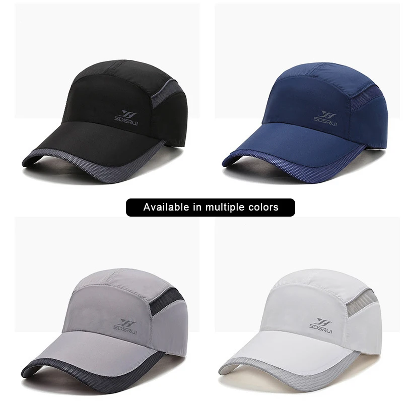 Шляпа мужская летняя Солнцезащитная шапка Корейская Спортивная быстросохнущая