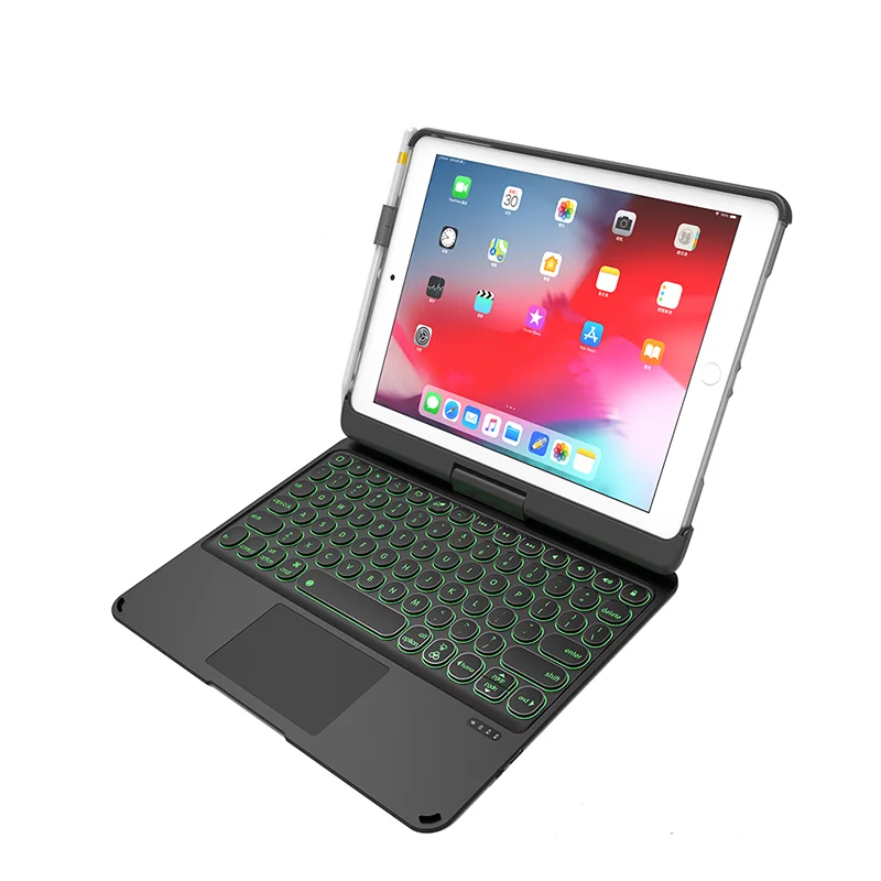 Для iPad 9 7 2018 2017 Pro Air 1 2 Чехол с поворотом на 360 градусов из ПУ ТПУ чехол подставка