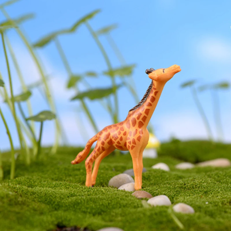 Современный мини Жираф для мамы и ребенка 2 шт. украшение дома аксессуары