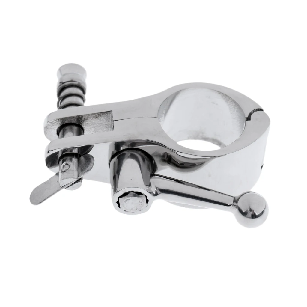 

Pipe Clamp - 22mm Fittings / Connectors for Marine Boat with Handle and Bolt