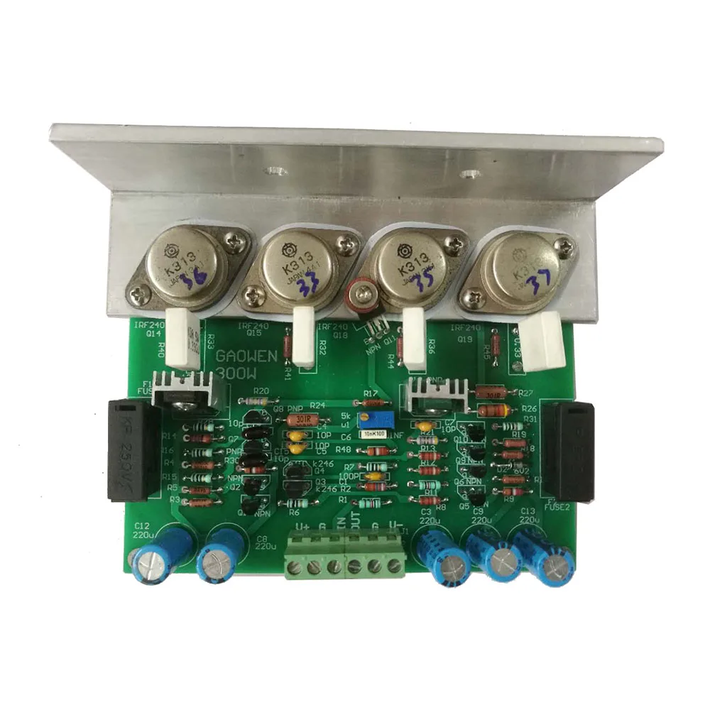 Lusya 1 шт. HIFI две пары трубок 140 Вт моноканальный PCB плата обратитесь к Gao Wen FM line