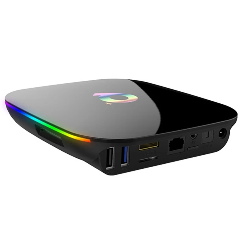 Купи Q Plus Smart TV Box A-ndroid 9.0 TV Box 2GB-RAM/16Гб ROM 2, 4G WiFi 6K HDMI-совместимая Смарт ТВ-приставка DLNA за 1,670 рублей в магазине AliExpress