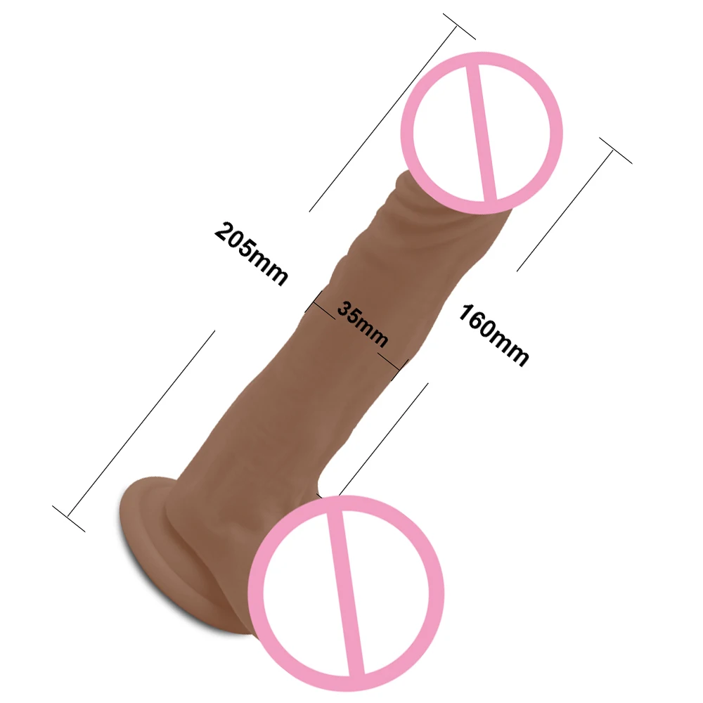 DB205 новый реалистичный фаллоимитатор для пениса с присоской секс игрушки женщин