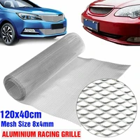 12040cm universal aluminium bumper racing grille net vent fits mesh hole size 127mm 84mm 63mm race car tuning style diy