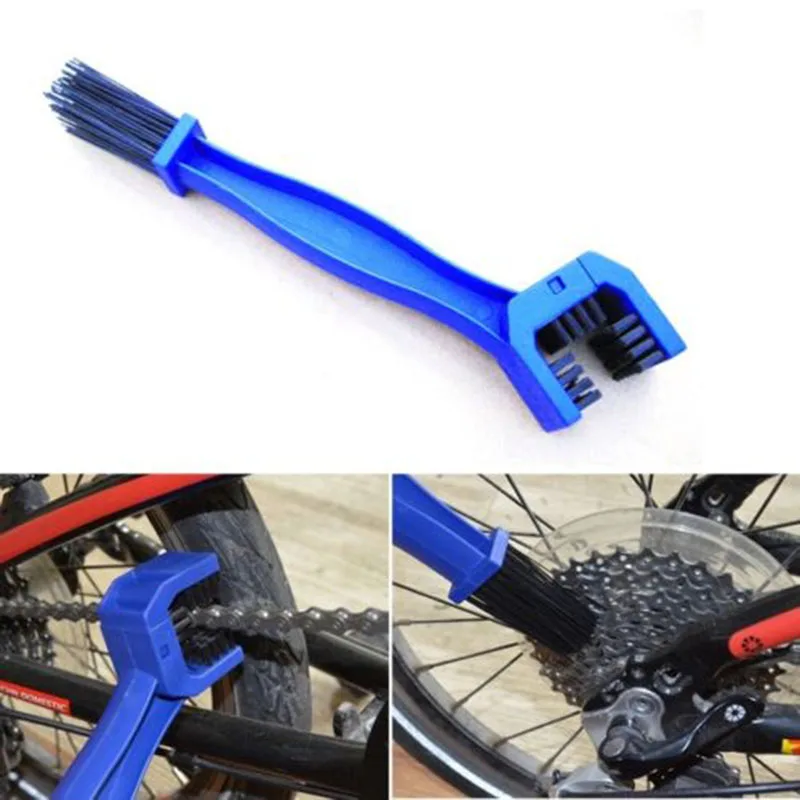 

Bike Motorcycle Chain Cleaning Brush Cycle Brake Dirt Remover Tool Bicycle Chain Clean Brush Gear Grunge Brush Cleaner