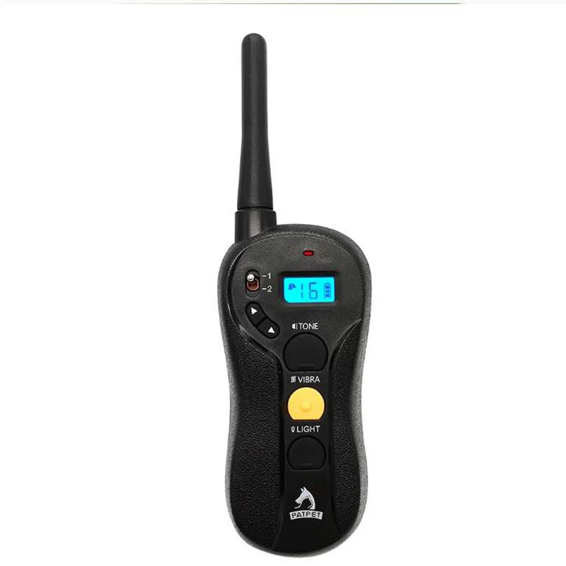 

Waterproof Rechargeable Humane Remote Dog Training Collar 1980ft Blind Operation with No Shock Tone Vibration Light Dog Collar