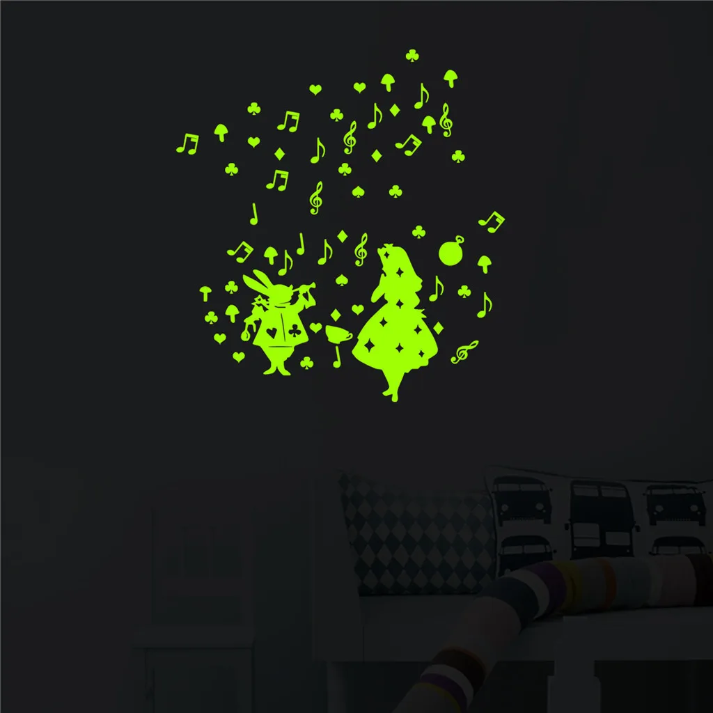 

#38 Wall Stickers Creative Luminous Stickers Home Decoration Wall Stickers Mobile Creative Decorative Window Wall Sticker