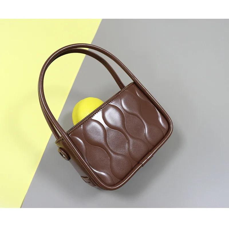 

2021 Summer new hand-held small square bag with a cross-body bag for women