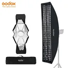 Godox 30x12 0 см портативный сотовый софтбокс с решеткой Профессиональный портретный продукт фотография мягкая коробка с креплением Bowens Фотостудия