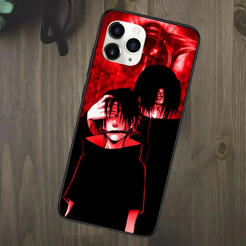 

Naruto Uchiha Itachi Phone Case for iPhone 11 12 mini pro XS MAX 8 7 Plus X XS XR