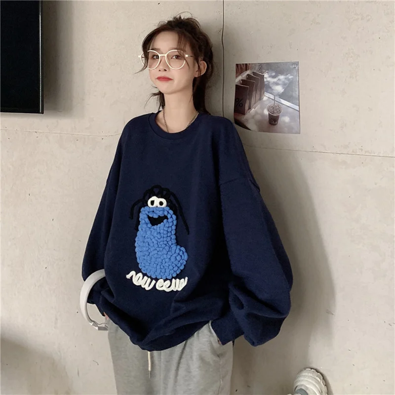 Women Sweetshirts Kawaii Clothes Sweatshirt Women Korean Fashion Women Pullovers Harajuku Hoodie Oversized Hoodie Autumn Winter