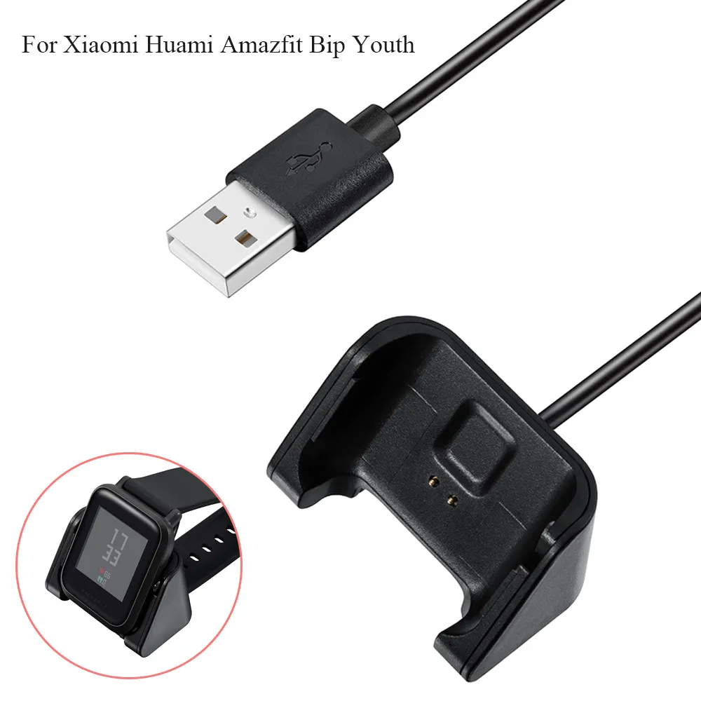 Smart Watch Charger USB Cable Cradle Durable Universal Portable Replacement Fast ChargingDock for Xiaomi Huami Amazfit Bip Youth |