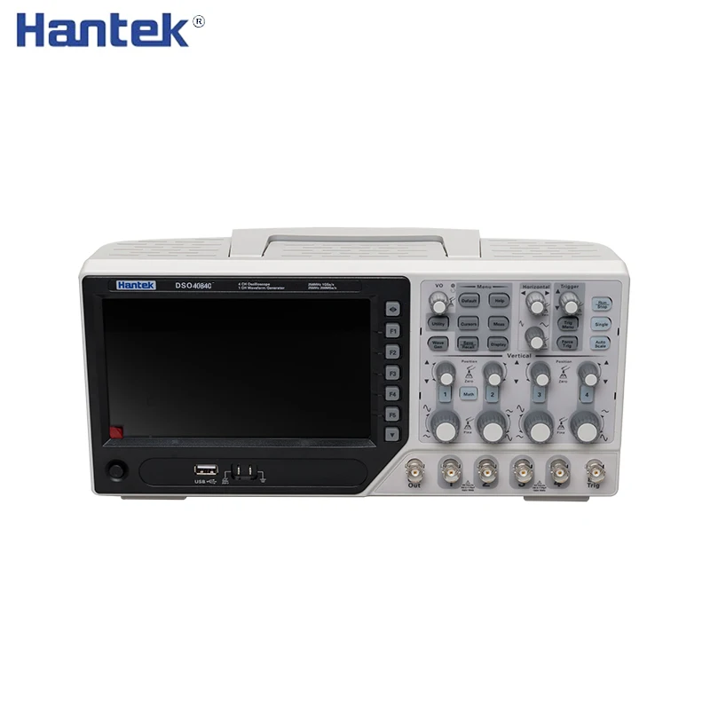 Цифровой осциллограф Hantek DSO4084C 4-канальный USB-осциллограф 64K с длиной записи и