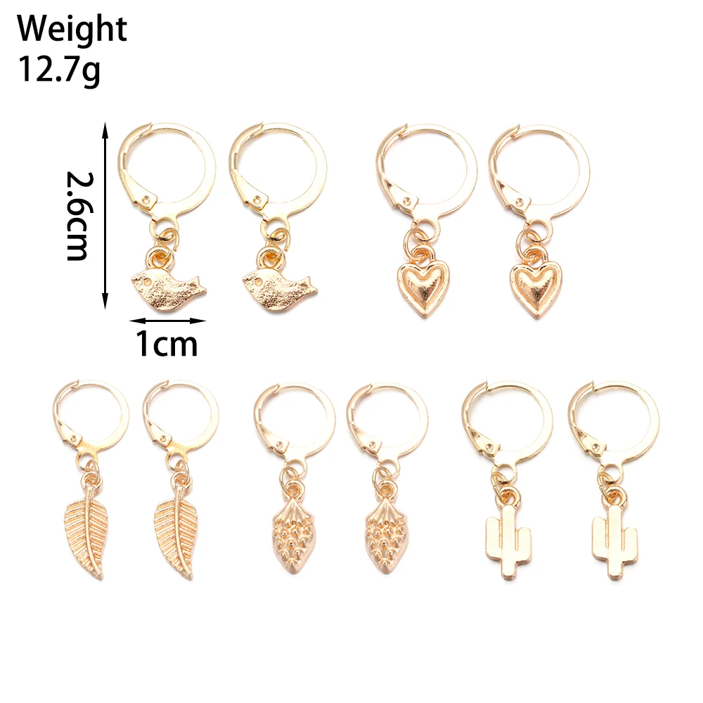 Новинка Модная бижутерия в подарок Маленькие Геометрические круглые серьги