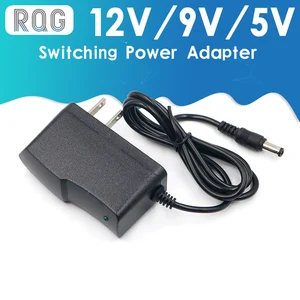 Импульсный источник питания для ЕС 12 в 9 в 5 В1 А, импульсный источник питания, адаптер светильник