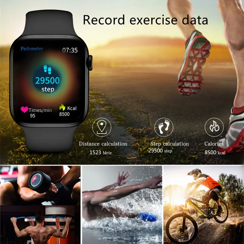 

Smart Watch HW22Pro Series 6 Sport Bluetooth Call ECG Blood Pressure Heart Rate Fitness Women Smartwatch For IOS Android