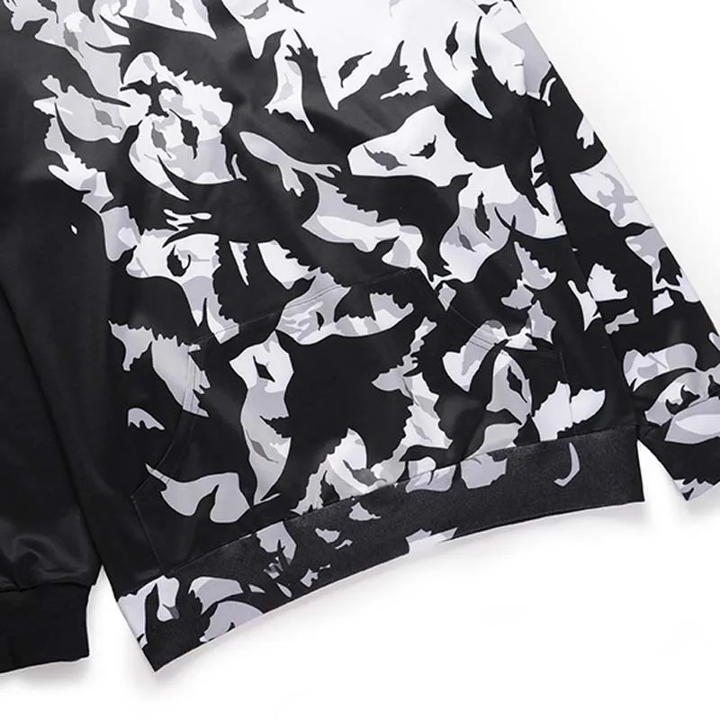 

Black White Personality Pattern 3d Hoodies Sweatshirts Men Women Fashion Stylish Hooded Sweatshirt Tracksuits Pullovers Size 3XL