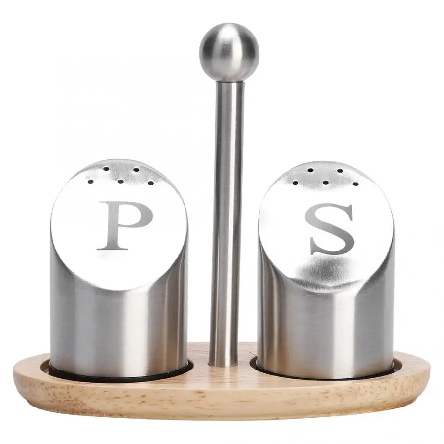 Набор шейкеров для соли и перца из нержавеющей стали | Дом сад