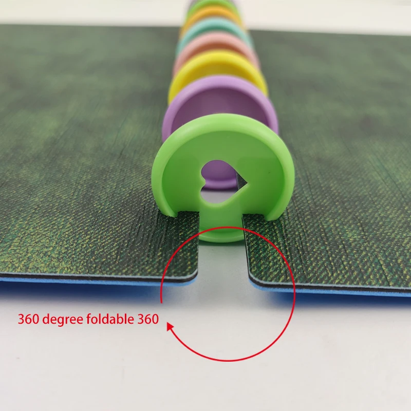 Mushroom Hole A5 Notepad Loose-leaf Notebook Cover Binding Discs Elastic Strap It Can Be Disassembled At Will Supplies | Канцтовары для