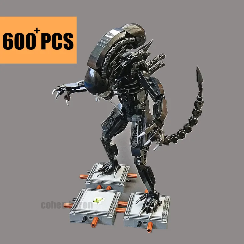 

New 600PCS Disney Prometheus Aliens Vs Predator Star Space Wars Mech Model Building Blocks Bricks Toys Kid Gift