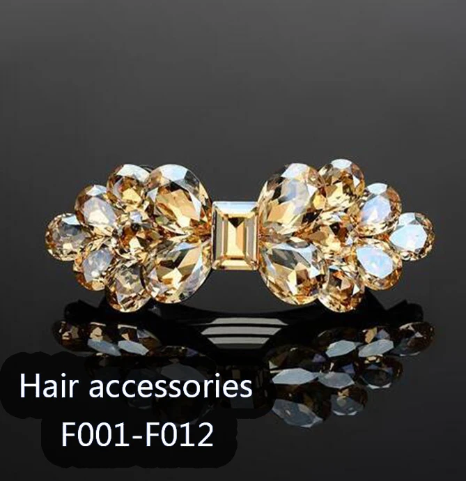 

F001-F012 Double C big-name hair accessories, copper alloy, high-quality fashion, same style, European and American style hot