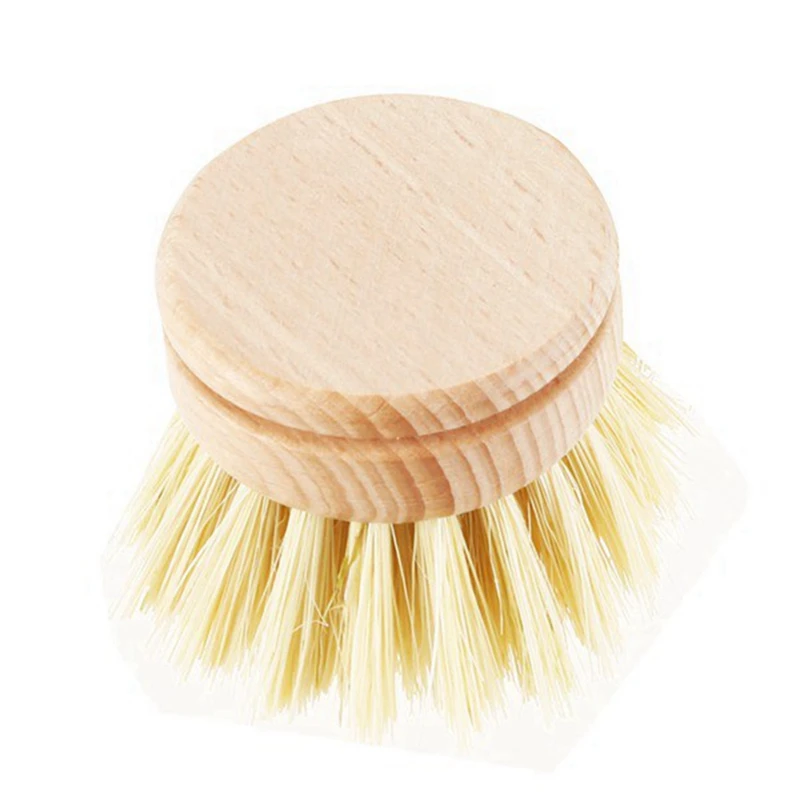Бамбуковая щетка для посуды с деревянной ручкой длинная ручка скруббер шпателем
