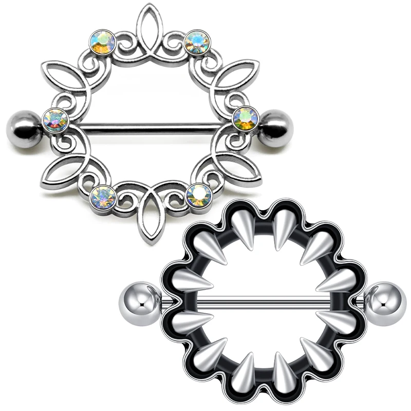 Кольцо для соски из нержавеющей стали 316L пирсинг соска кольцо сосков