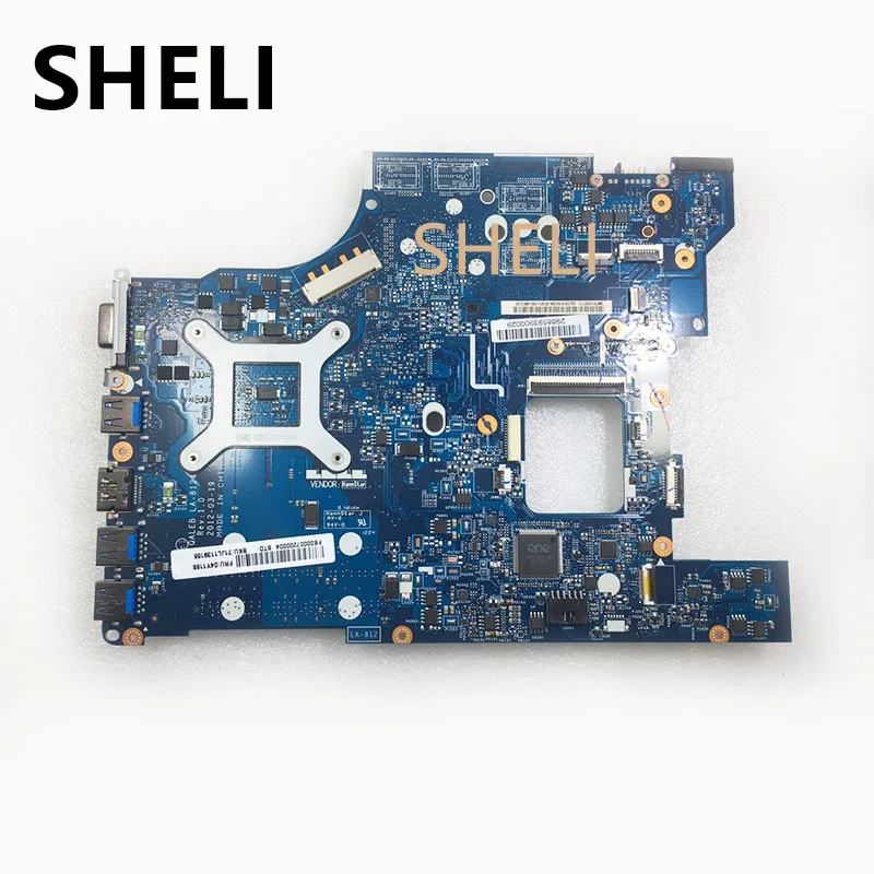 SHELI для LENOVO 04Y1188 11S0B50850Z материнская плата ноутбука ThinkPad Edge E535 QALEB LA 8124P FS1 DDR3