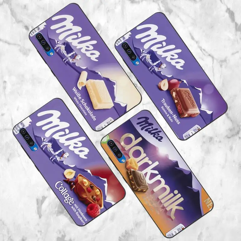 

Popolar Chocolate Milka Box Phone Case For Redmi 9A 8A 7 6 6A Note 9 8 10 8T Pro Max 9 K20 K30 Pro Case