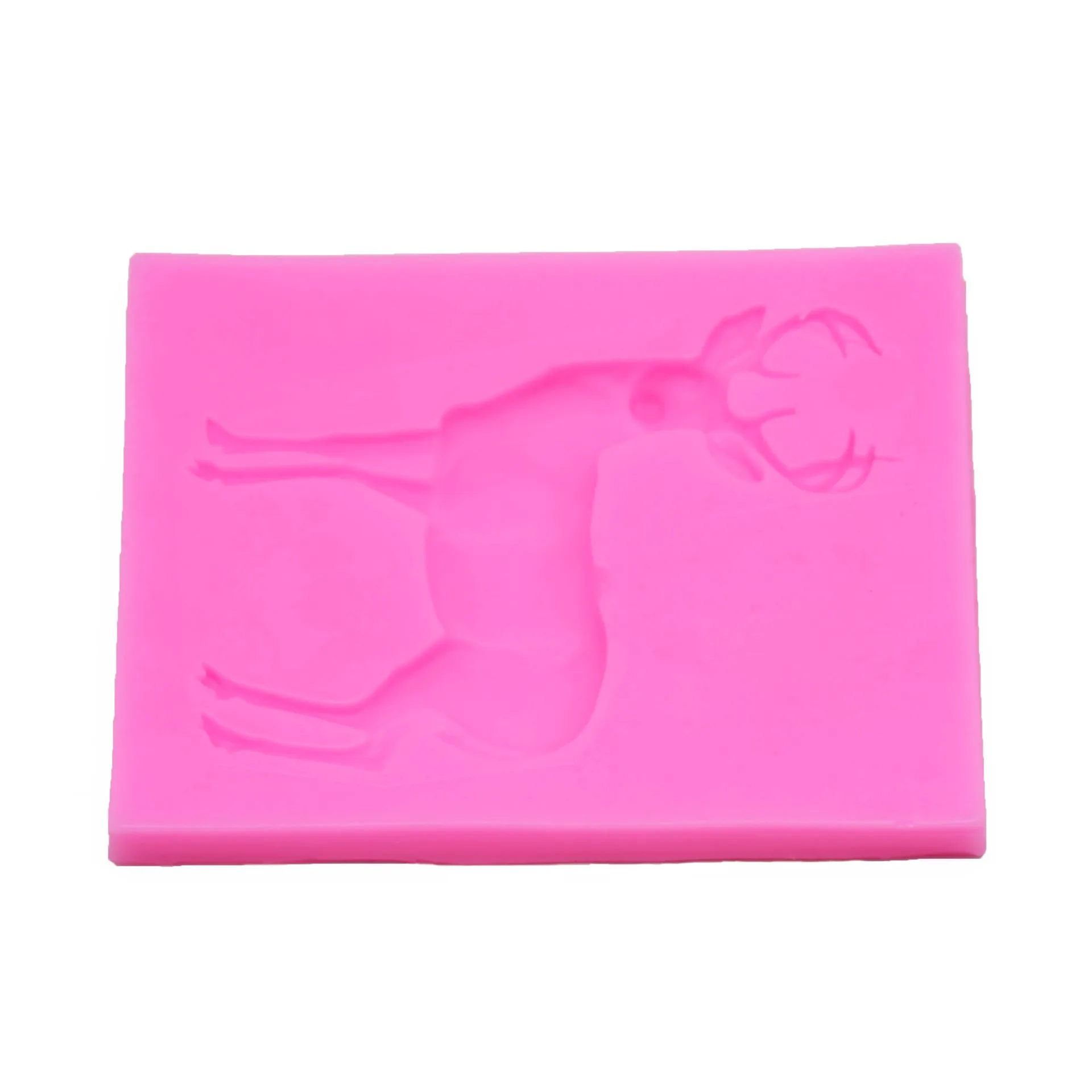 Олень силиконовые формы Fondant (сахарная) пресс-формы для торта декоративные
