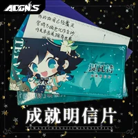 anime game genshin impact zhongli ganyu hu tao ganyu xiao cartoon figure postcard souvenir collection post cards cosplay gifts