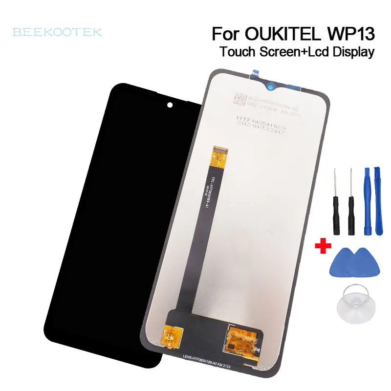 New Original OUKITEL WP13 LCD Display+Touch Screen Digitizer Glass Panel Repair Replacement Parts For OUKITEL WP13 5G Smartphone