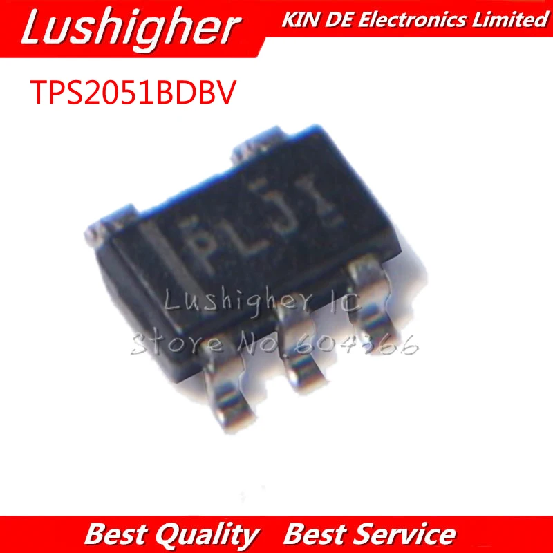 

20шт TPS2051BDBVR TPS2051 PLJI экран SOT23-5 TPS2051BDBV