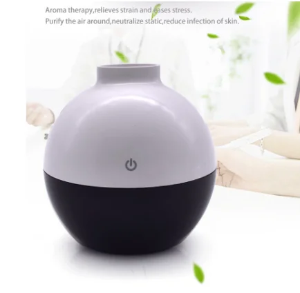 

USB Aroma Essential Oil Diffuser Ultrasonic Cool Mist Humidifier Air Purifier for Office with 7 Color Change LED Light