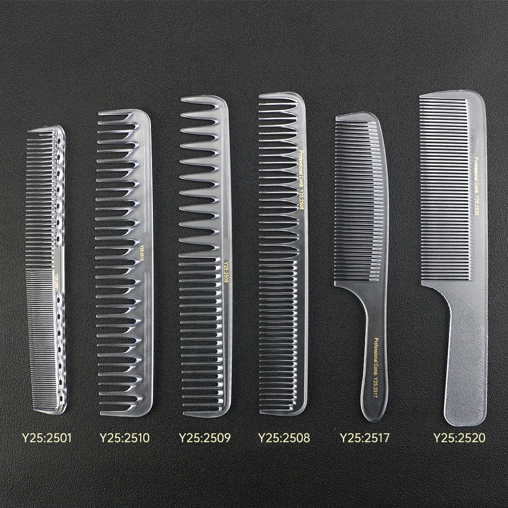 Профессиональная прозрачная Расческа для парикмахерских уход за волосами