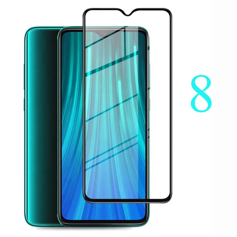 Защитное стекло для Xiaomi Redmi Note 8 Pro 8a t полное покрытие защита экрана закаленное на Xiomi T A 8Pro пленка|Защитные