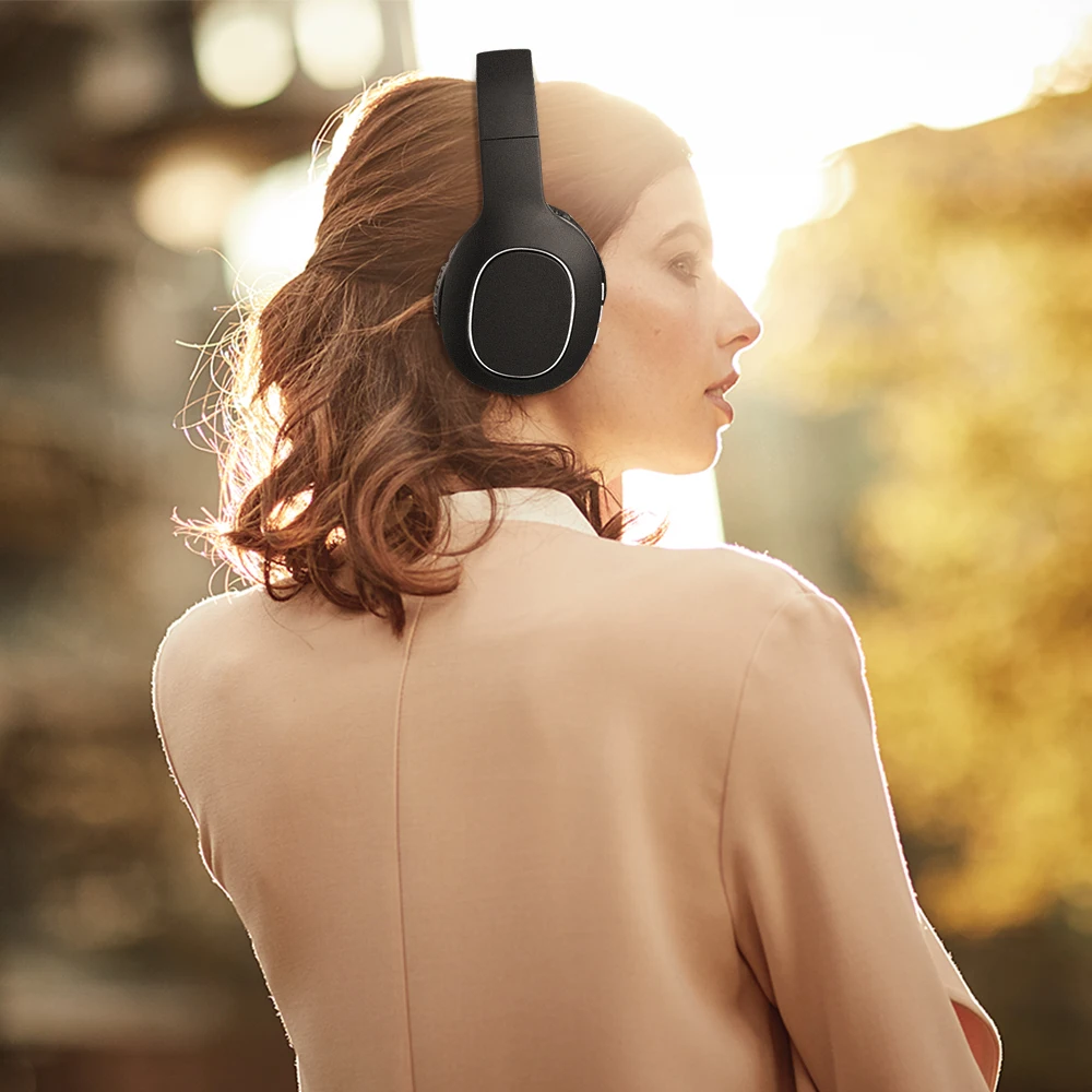 Hi-fi стерео Музыкальная гарнитура AIYIMA складные наушники с микрофоном для телефона