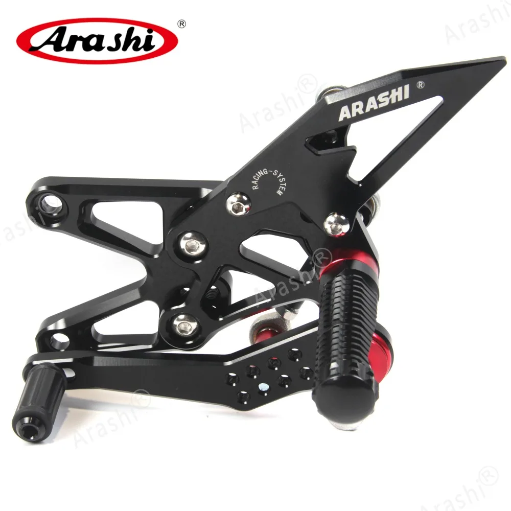 Arashi 1 Набор для TRIUMPH DAYTONA 675 675R 2013 CNC Регулируемые подножки Rider Rearset