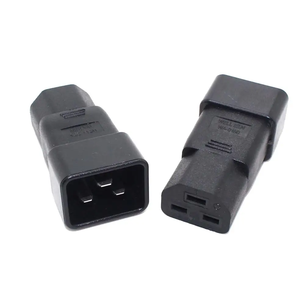 Адаптер питания IEC320 IEC 320 C20-C21 C19 штекер-гнездо, PDU, стандартный разъем 16 а, 250 в