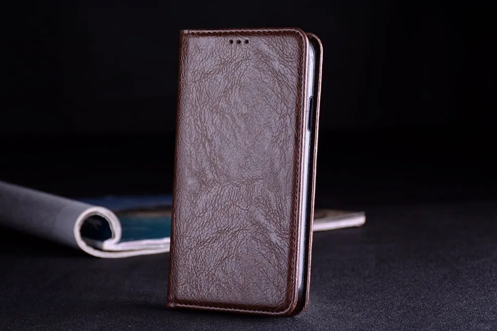Для huawei Y7 чехол Роскошный кожаный флип-чехол с подставкой слот для карт чехол для телефона s для huawei Y7 funda без магнита